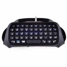 Nuova Tastiera Senza Fili di Bluetooth Tastiera Chatpad Per Il Gioco 4 Controller PS4 PlayStation 2019 Nuovo