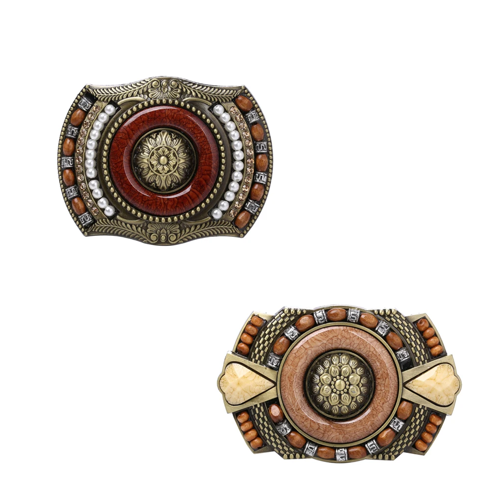 Men's Western Boho Indian Cowboy Buckle  Vintage Belt Buckle
