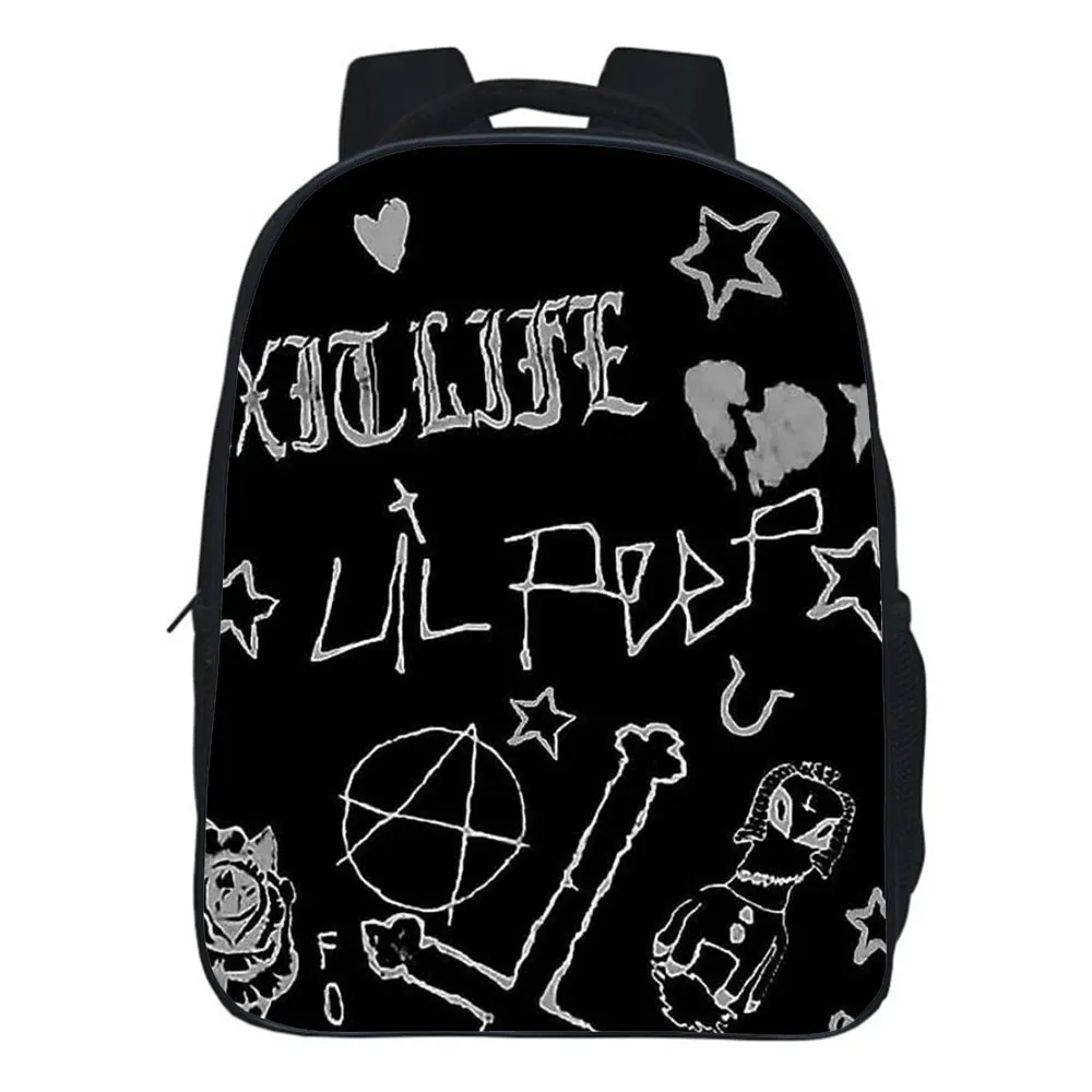 Lil Peep Backpack Fashion Rap Lil Peep Backpack Children Bag Shoulder Bookbag Hip Hop Teens Girls Bag New 2021