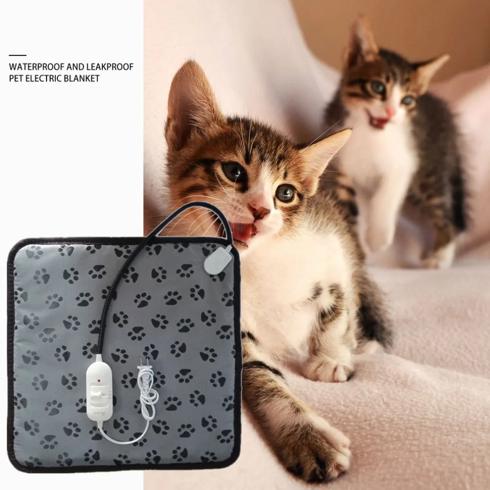 Color Pet Electric Blanket Waterproof Anti-Scratch Leakage Electric Pet Heating Pad Dog Pad Pet Supplies