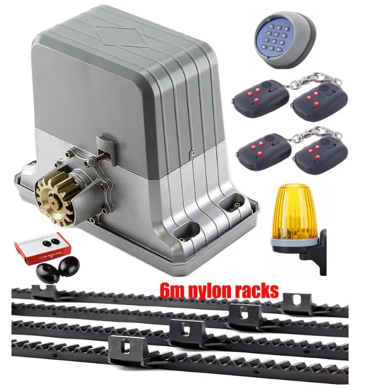 Kit5-6m DHL бесплатно водонепроницаемый раздвижное автоматическое открывание дверей 1800 кг двигатель с 6 м 7 м стойки опционально - Color: Kit5-6m