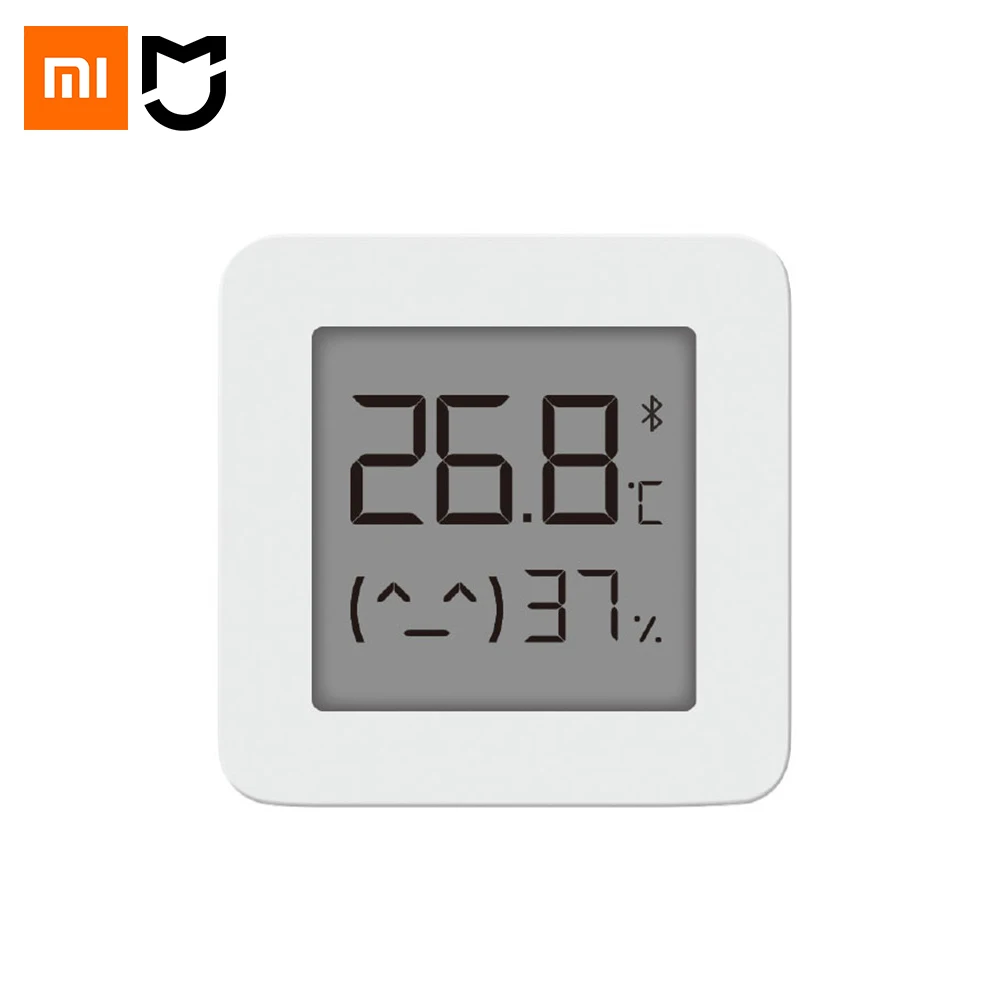 Artículo caliente Termómetro digital eléctrico Xiaomi Mijia 2, termómetro inteligente inalámbrico con Bluetooth, higrómetro para Mijia App 3BjdneVAV