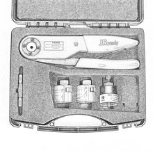 

JRready M22520/1-01 Crimping Hand Tool YJQ-W2A Crimper With TH163 TH1A UH2-5 Positioner Terminal Connector Wire 12-26AWG ST1024