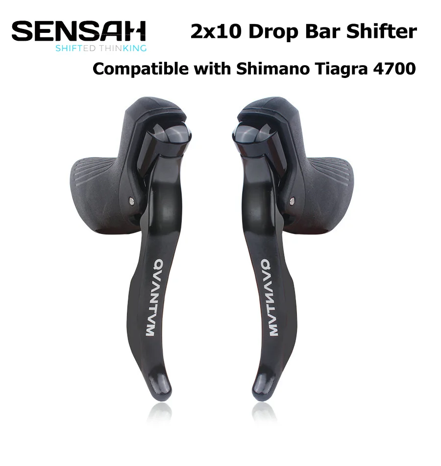 Sensah Empire Road Bike 2x10 Speed 20s Bicycle Derailleur Quantum 2x10