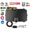 Antenne TV intérieure HDTV numérique 4K 8K, VHF(172-240Mhz) UHF(470-860Mhz), rayon Surf Fox, mini divulguer HD