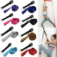 Растягивающийся ремень для йоги, мягкий растягивающийся ремень для тренировки лягушки