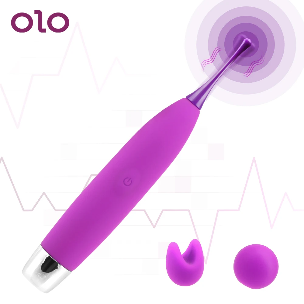G Spot Clit Stimulator Vibrator Waterproof AV Vibrating Sticks Strong Frequency Orgasm Nipple Massager Se_voghion.com