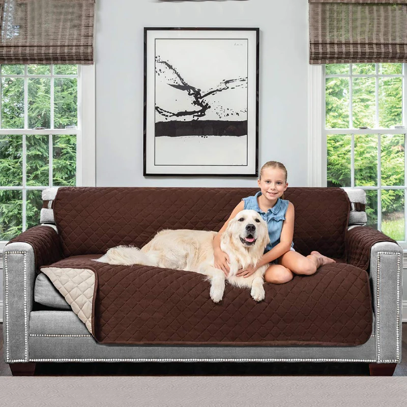 Lanke Elastic Pet Sofa Cover for Living Room Dog Cat Cover Sofa Waterproof for Sofa Couch