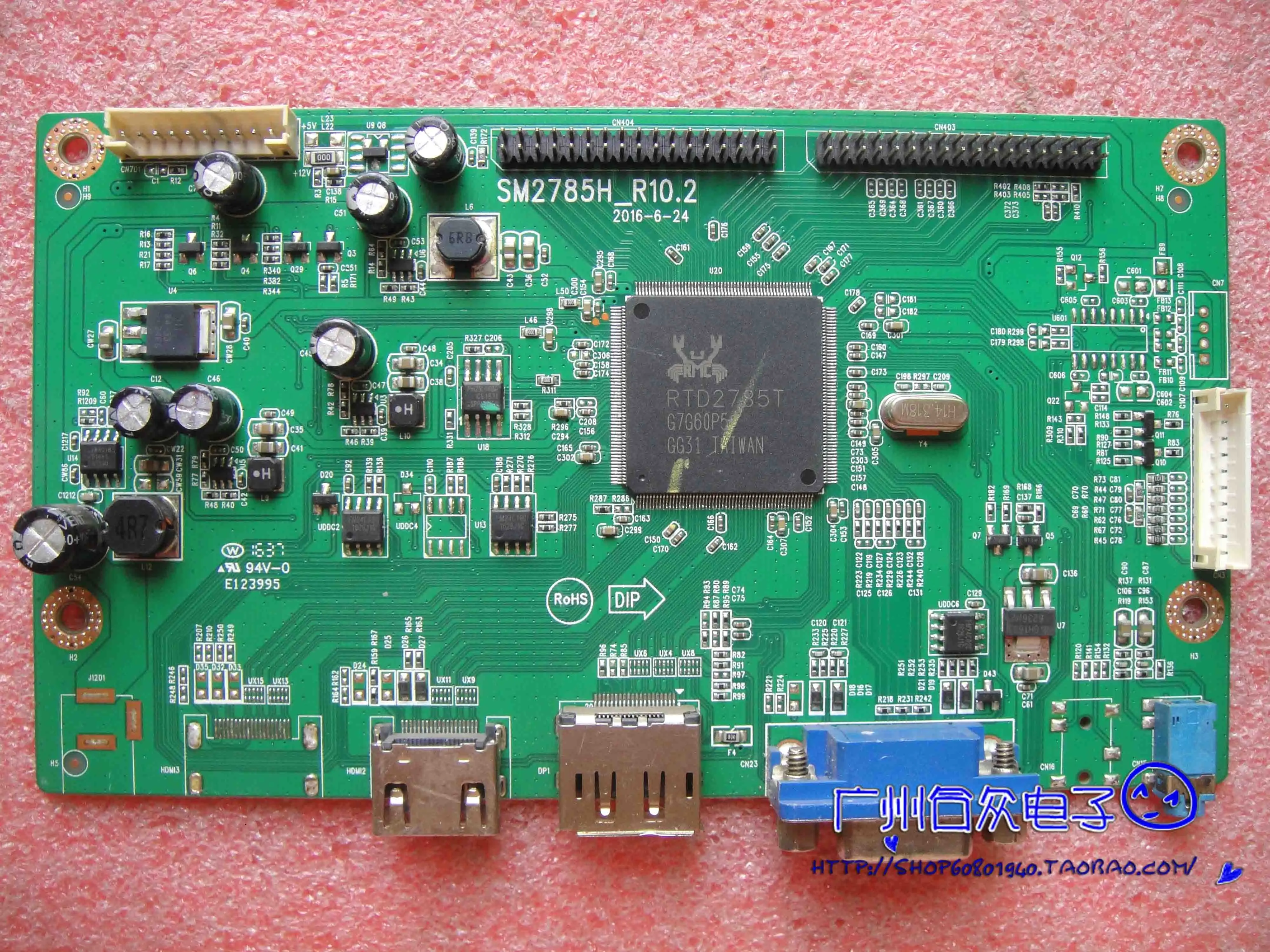 ViewSonic VX3209-2K VS16441 SM2785H_R10.3 Драйвер доска/завод деталя Главная плата | Компьютеры и