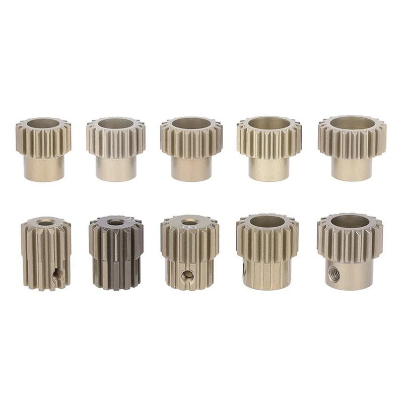 

BEST10x 32DP 3.175mm 16T 17T 18T 19T 20T/12T 13T 14T 15T 16T Pinion Motor Gear Set for 1/10 RC Car Brushed Brushless Motor