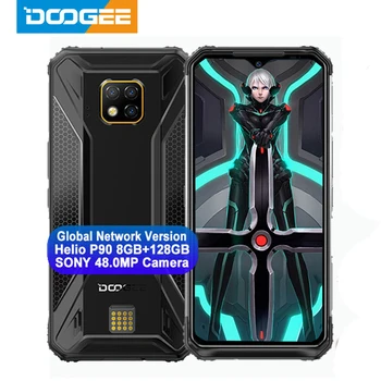 Перейти на Алиэкспресс и купить Модульный усиленный мобильный телефон DOOGEE S95 Pro, Helio P90 восемь ядер, 8 Гб 128 ГБ, камера 48 МП, Android 9,0, 6,3-дюймовый FHD-дисплей, 5150 мАч, IP68