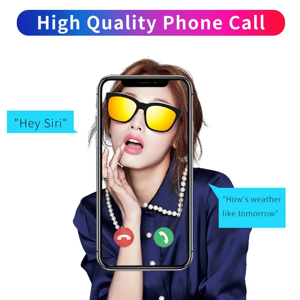 Новые умные Bluetooth очки Bluetooth гарнитура квадратная костная проводимость очки аудио Bluetooth солнцезащитные очки гарнитура для улицы# W1