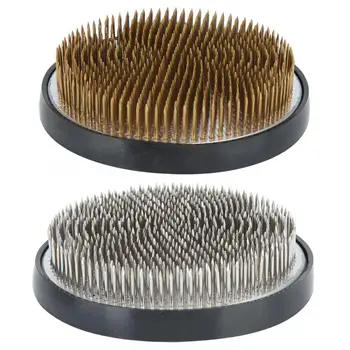 

Round Shape Flower Kenzan Holder Japanese Flower Arrangement Needle Pin Arranging Accessories