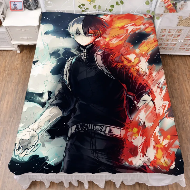 March обновление японского аниме My Hero Academy Boku no Hiro akadelia одеяло летнее одеяло и кровать молочное волокно лист 150x200 см
