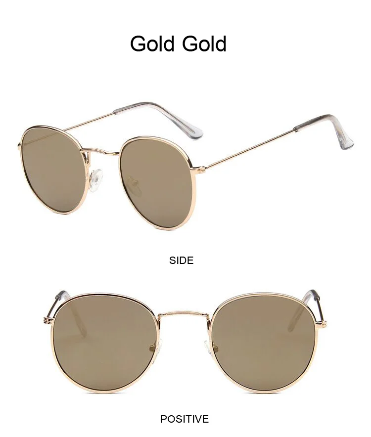 Occhiali da sole rotondi retro vintage da donna design_voghion.com