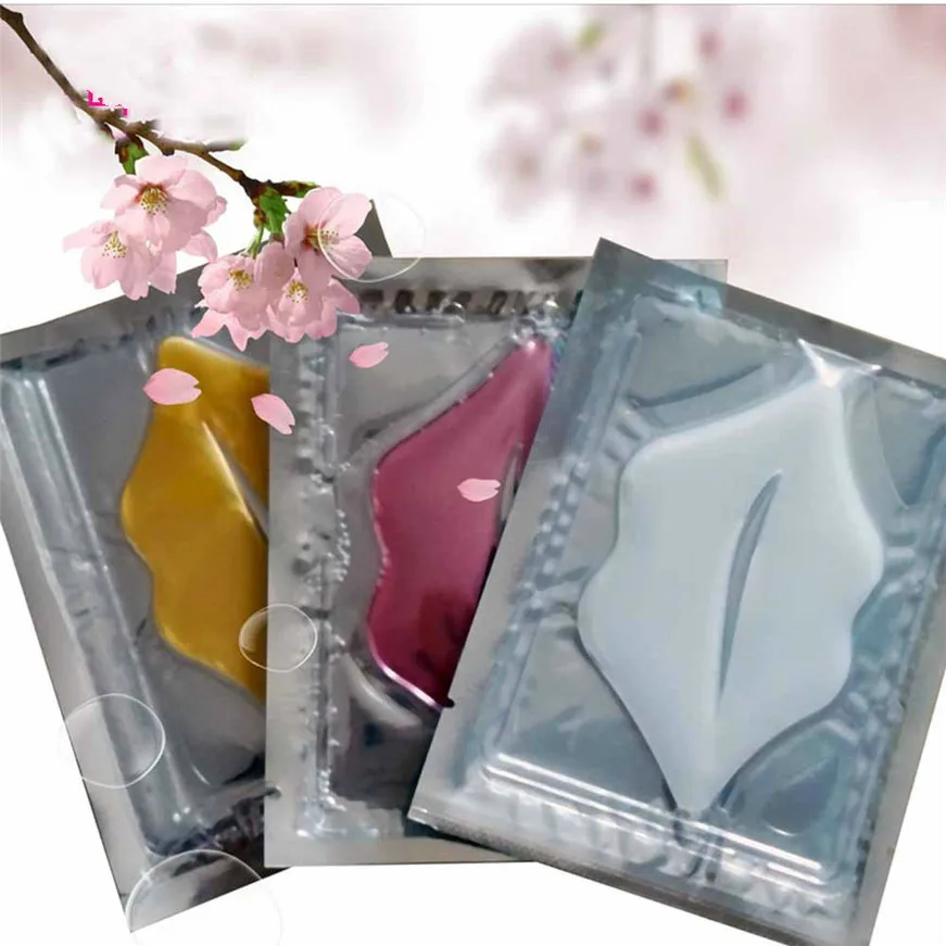 

1pc Lip Mask Crystal Collagen Lip Mask Lip Film Moisturizing Exfoliating Lips Care Essence Anti Ageing Patch Pad Random Color