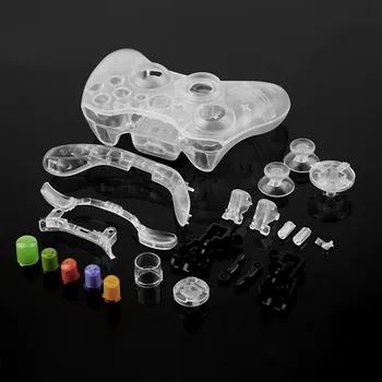 

Wireless Handle Case Console Controller Cover Durable Game Pad Joypad Case Transparent Joystick Cover For XBOX360