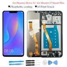 6," для huawei Nova 3i ЖК-дисплей кодирующий преобразователь сенсорного экрана в сборе ЖК-дисплей для huawei P Smart Plus запасные части