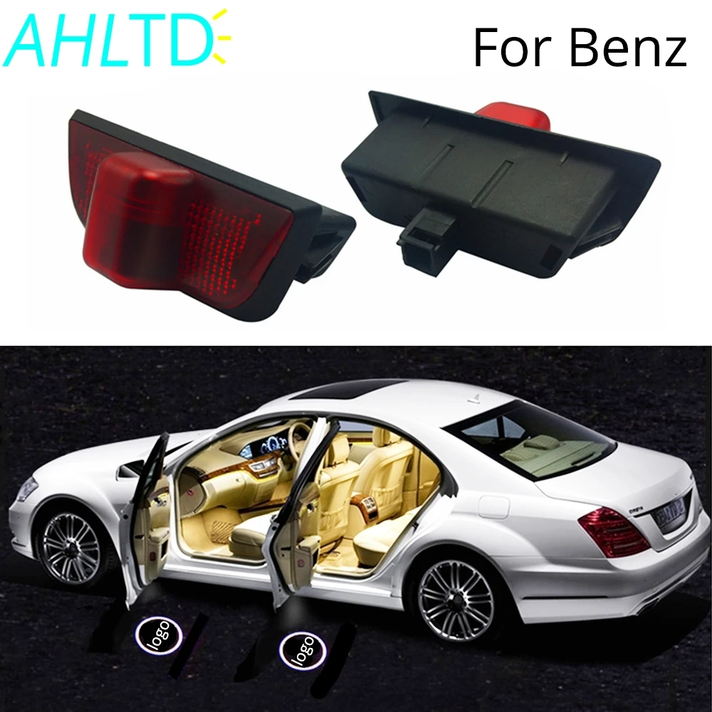 2шт Добро пожаловать Дверь логотип свет для Mercedes Benz W204 C260 C300 C200 C280 C230 лазерный проектор свет призрак тени лампочка освещения подножки