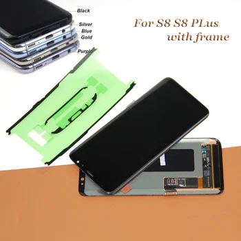 

For SAMSUNG S8 LCD Display Touch Screen Digitizer Replacement for SAMSUNG GALAXY S8 Plus LCD