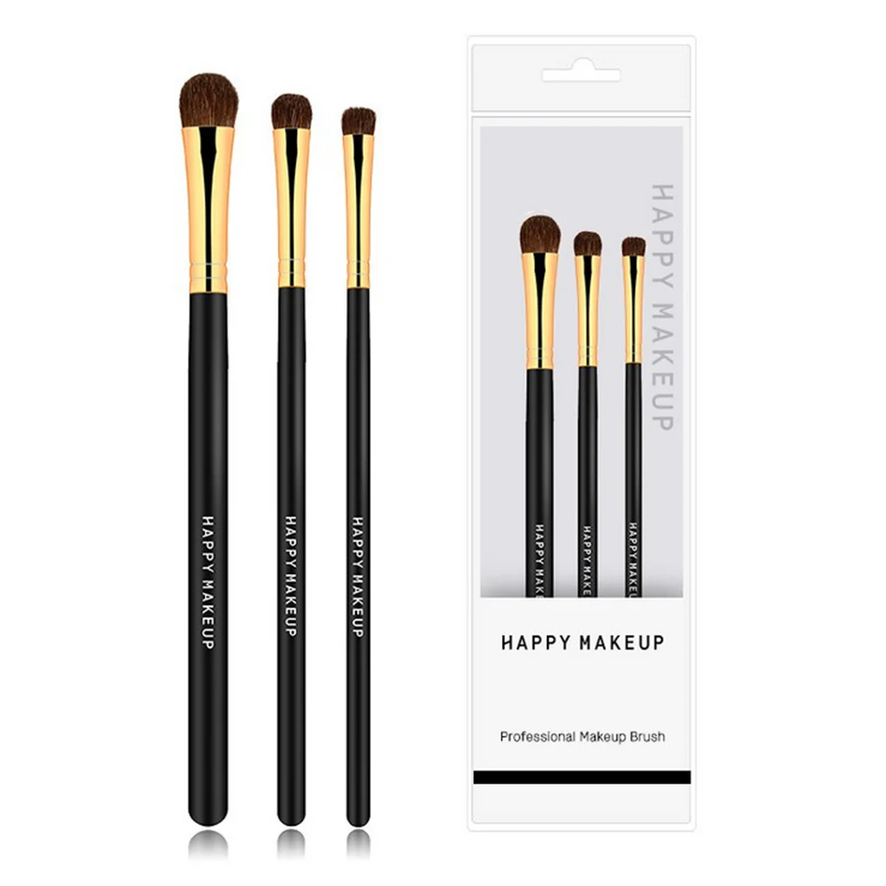 

Eyeshadow Brush Professional 3PCS Makeup Brushes Blending Eyebrow Brush Synthetic Hair Eye Shadow Makeup Brush Set Tools