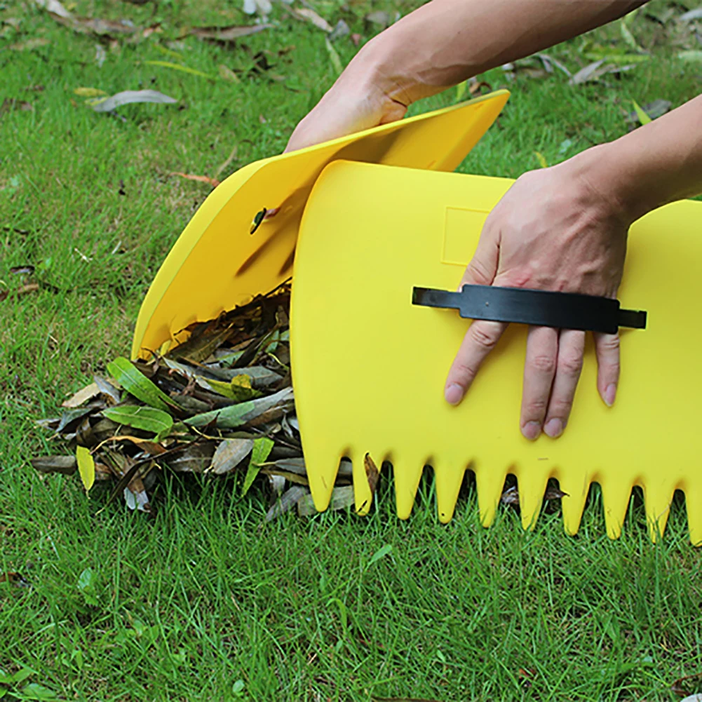 34*25CM Leaves Garden Cleaning Rubbish Leaf Scoop Collect Tool Hand