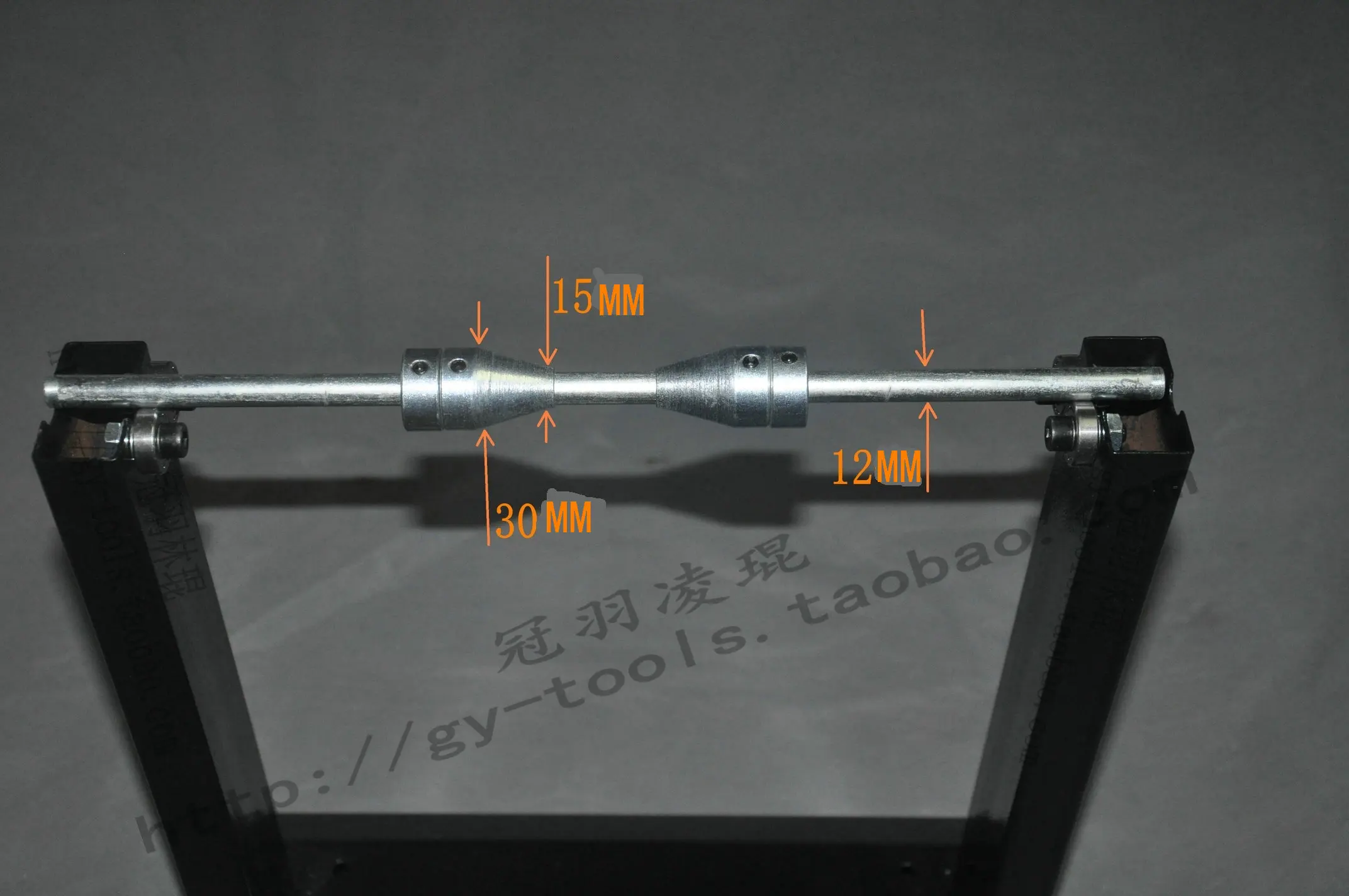 Motorcycle Tire Rim Balancing Spin Static Truing portable Wheel Balancer Turning Adjustable with Centering Cones