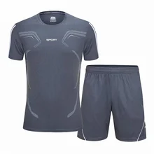 Рубашка для взрослых, шорты, футболка, Джерси, комплекты для тренажерного зала, короткий рукав, мужской костюм для бега, Быстросохнущий тренировочный костюм, тренировочный костюм Рубашка для взрослых, шорты, футболка, Джерси, комплекты для тренажерного зала, короткий рукав, мужской костюм для бега, Быстросохнущий тренировочный костюм, тренировочный костюм