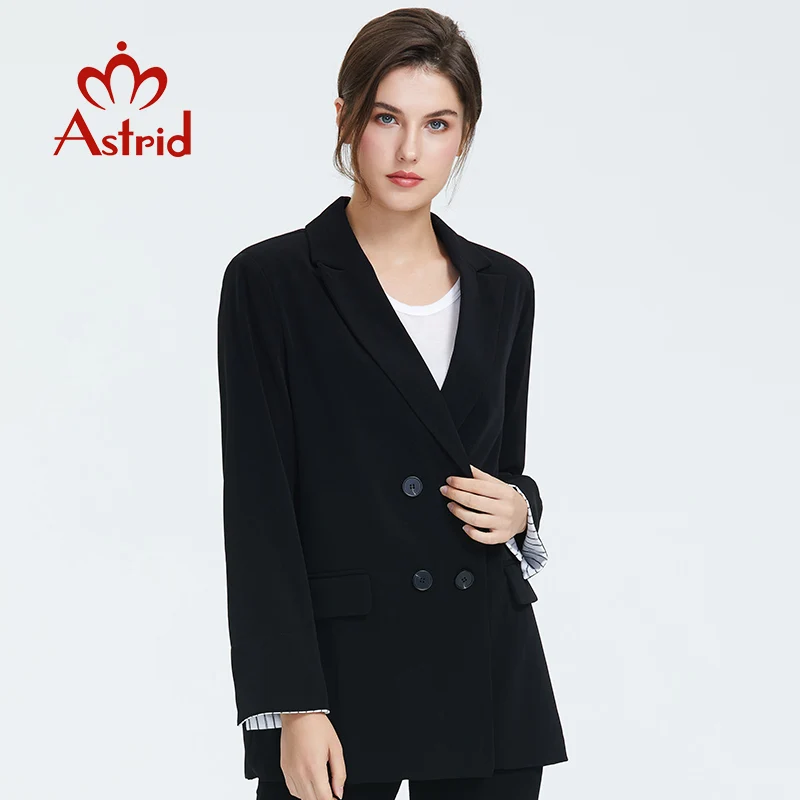 Astrid 2019 Новое поступление осенний женский блейзер офисный стиль высокого