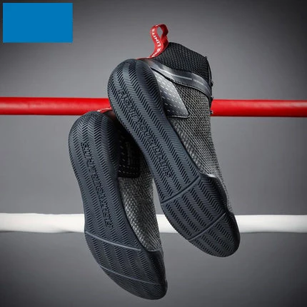 [TB02]Boxing shoes men's Sanda shoes high to help fighting training wrestling ankle boots boots boxing female