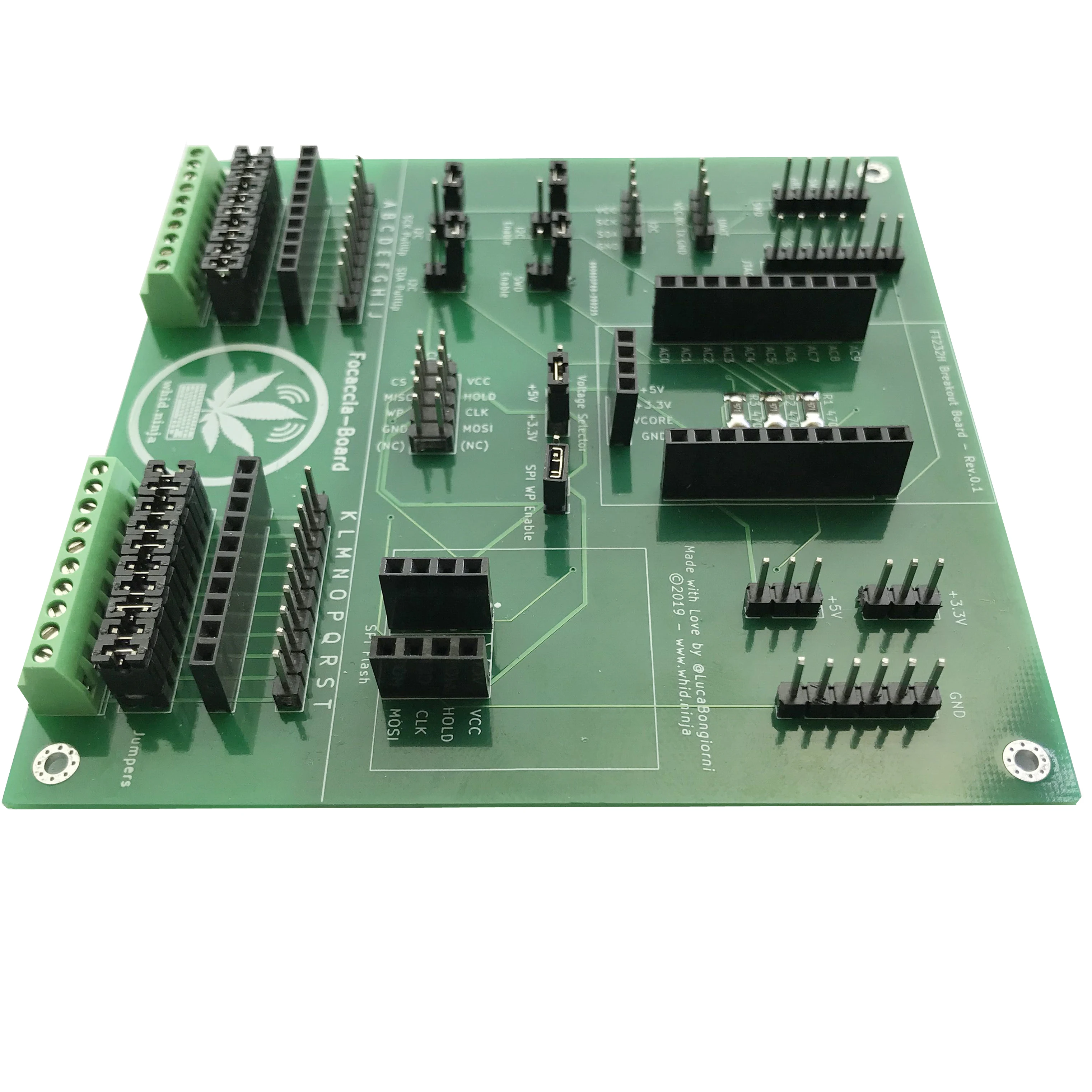 Focaccia-tablero: una rotura multiusos para FT232H