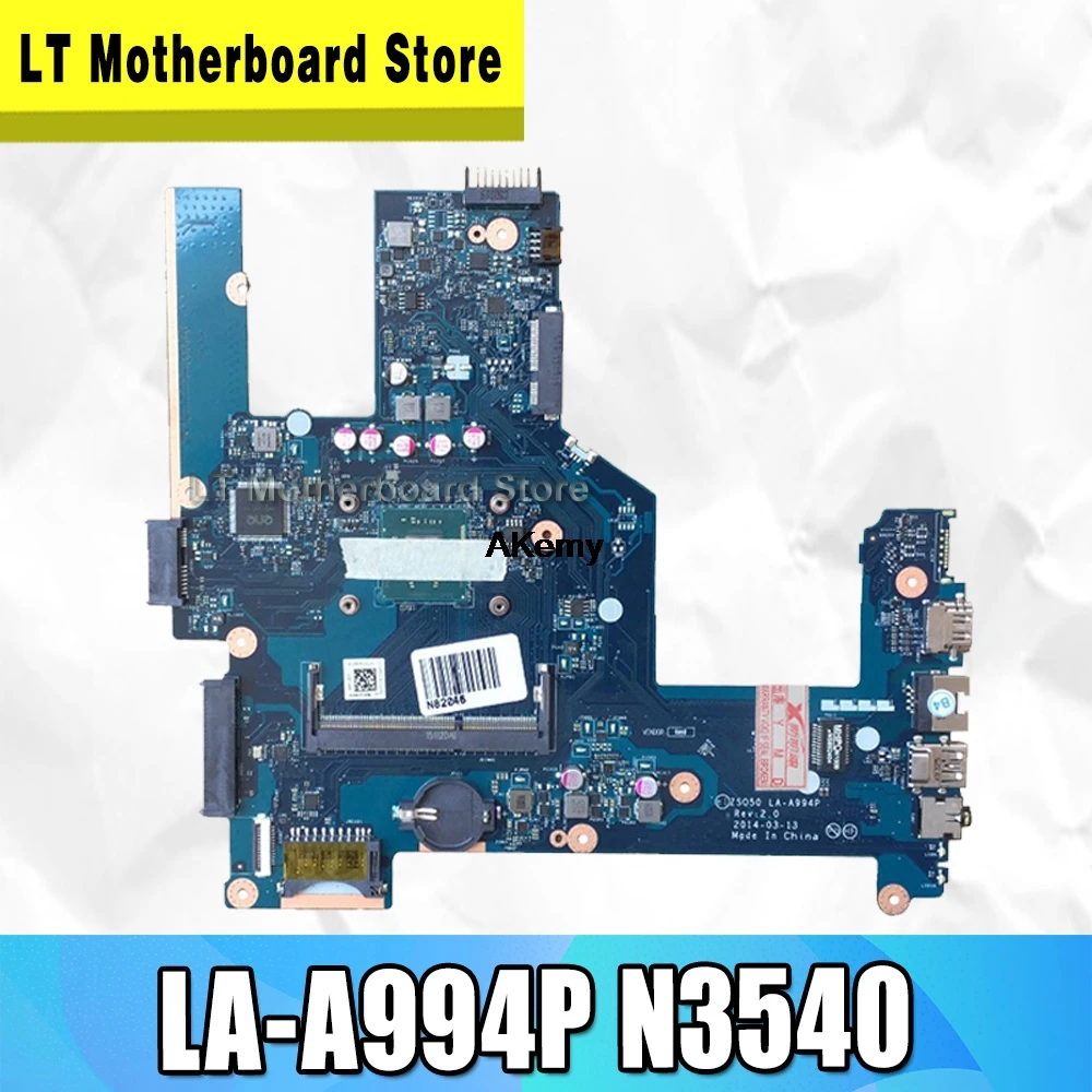 Высокое качество для 15 R 15T S 788287 001 501 Материнская плата ноутбука ZSO50 LA A994P N3500 N3530 N3540