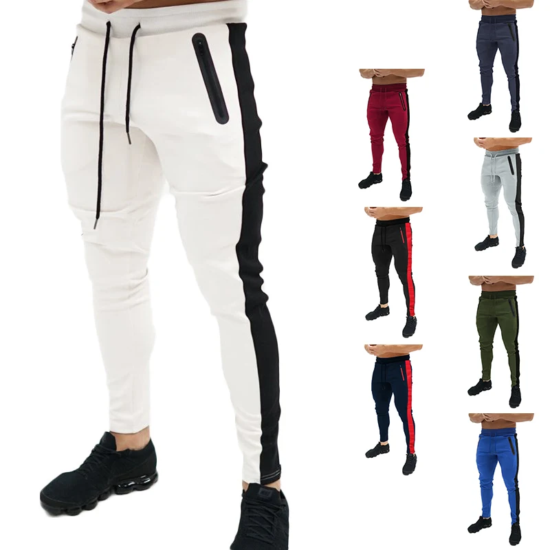 При перевозке крупногабаритного груза Специальное предложение Ouma Slim Fit спортивные совместные шнурок для открытия пакета со дизайн модные мужские брюки
