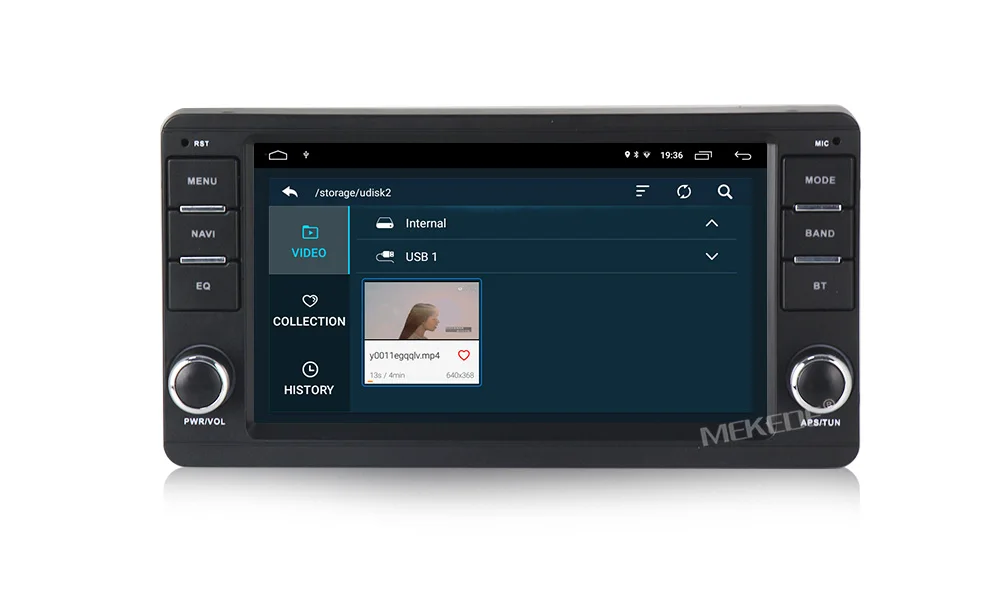 MEKEDE 7 дюймов Android 9,0 2+ 32G DSP автомобильный dvd-плеер для Mitsubishi Outlander Мультимедиа gps навигация wifi BT