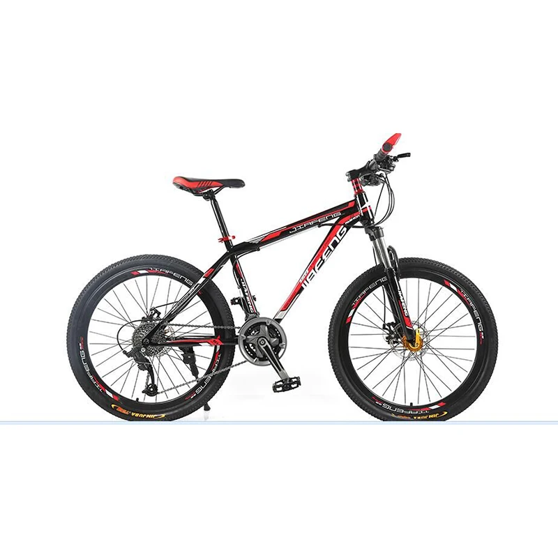 New 26 inch 27 speed aluminum alloy material bicycle adult off-road variable speed shock absorption mountain bike