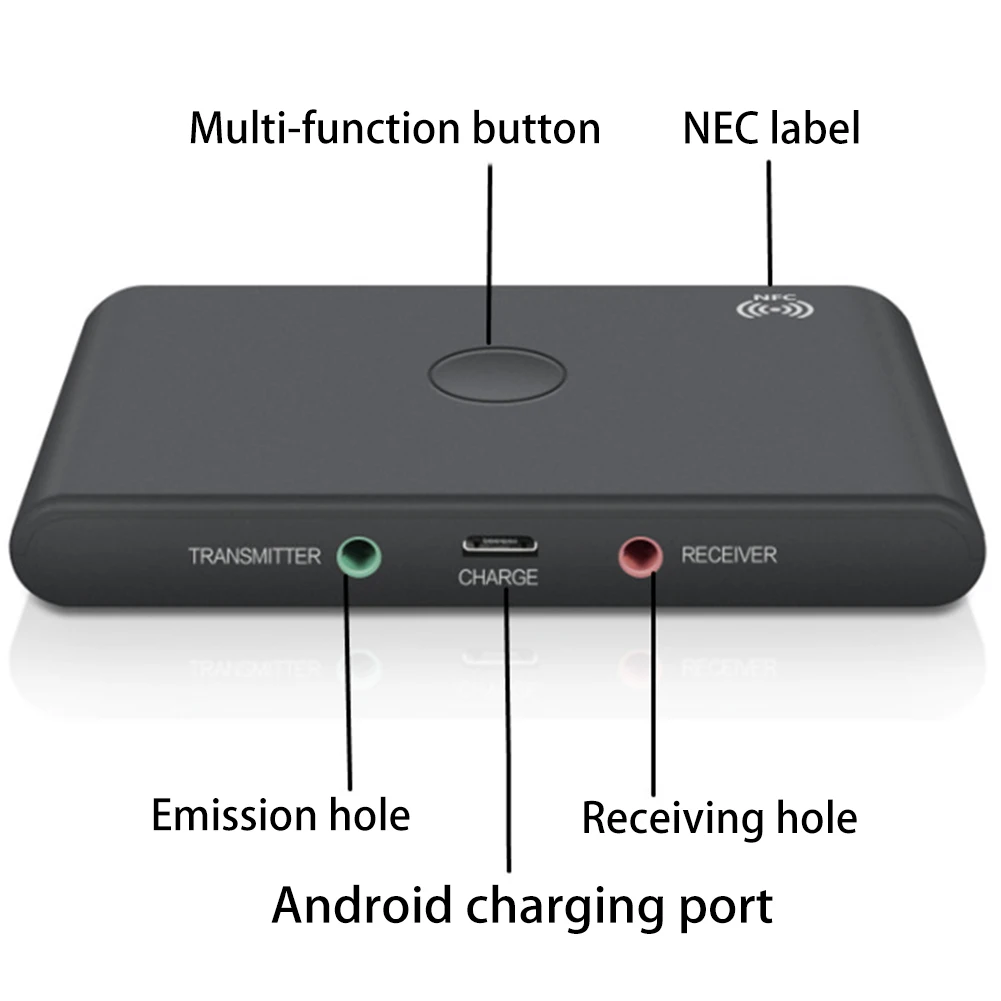 TX6 Bluetooth приемник для ТВ наушники портативный адаптер аудио передатчик музыка стерео беспроводной 2 в 1