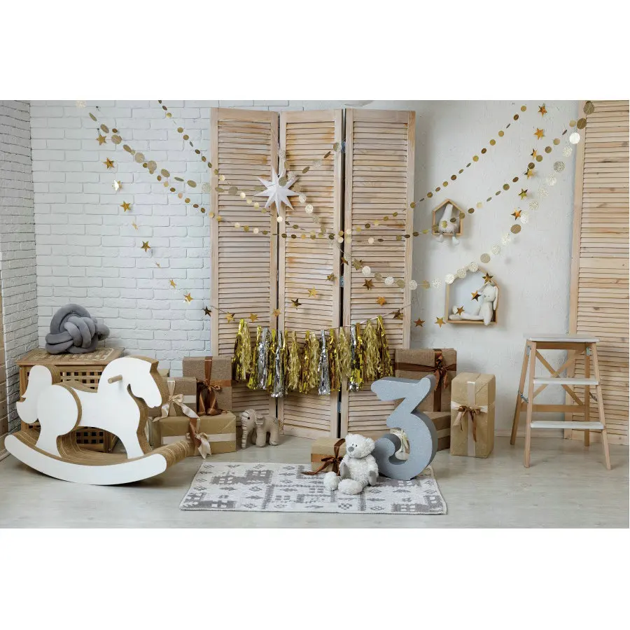 Wooden Screen Chair Backdrop Baby Shower Party Decoration Birthday Banner Photography Background Photo Booth Props Wedding Decor | Дом и сад