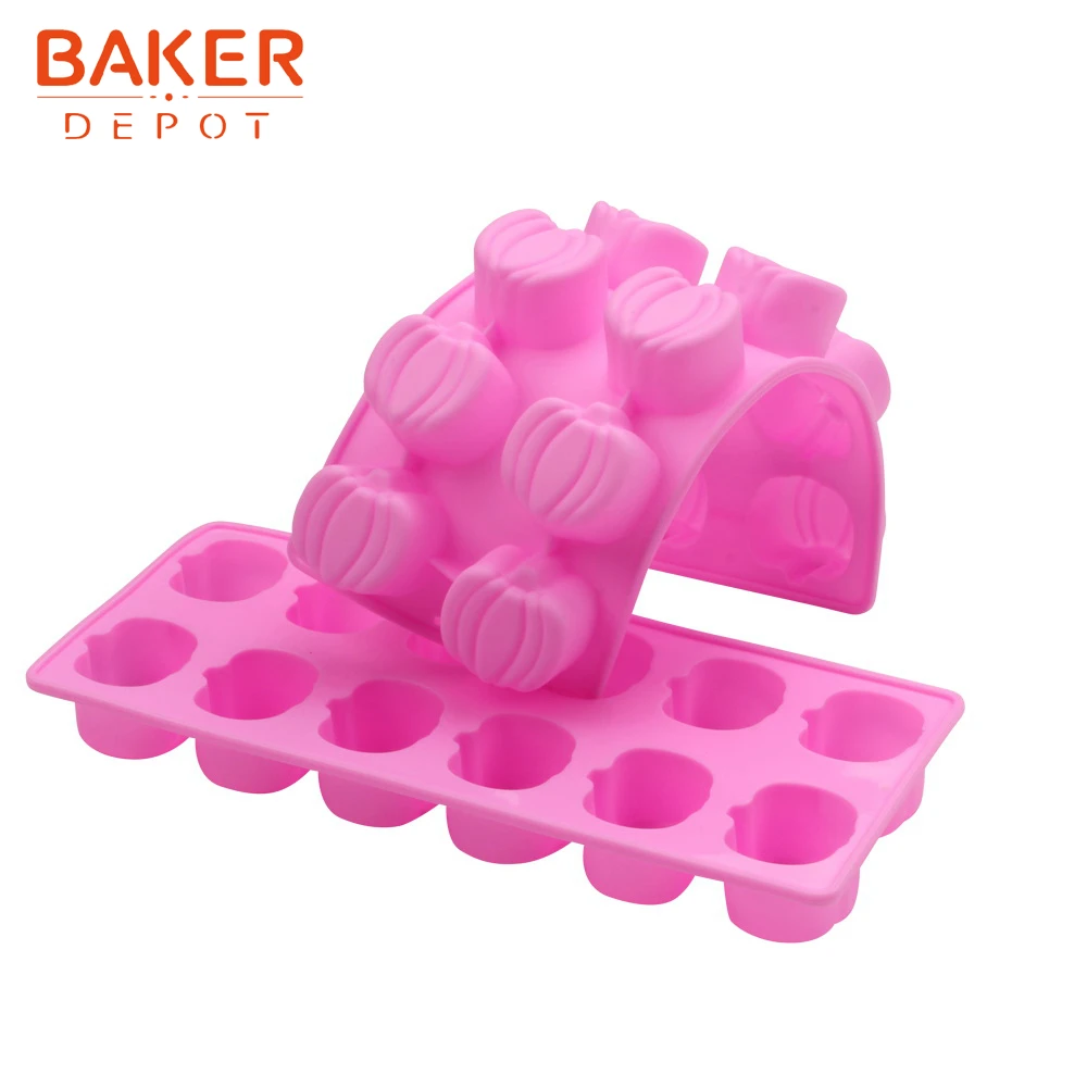 BAKER DEPOT мини клейкая Форма Сердце Силиконовые Шоколадные конфеты Желе Формы лапы печенье торт оборудование для выпечки DIY украшения торта