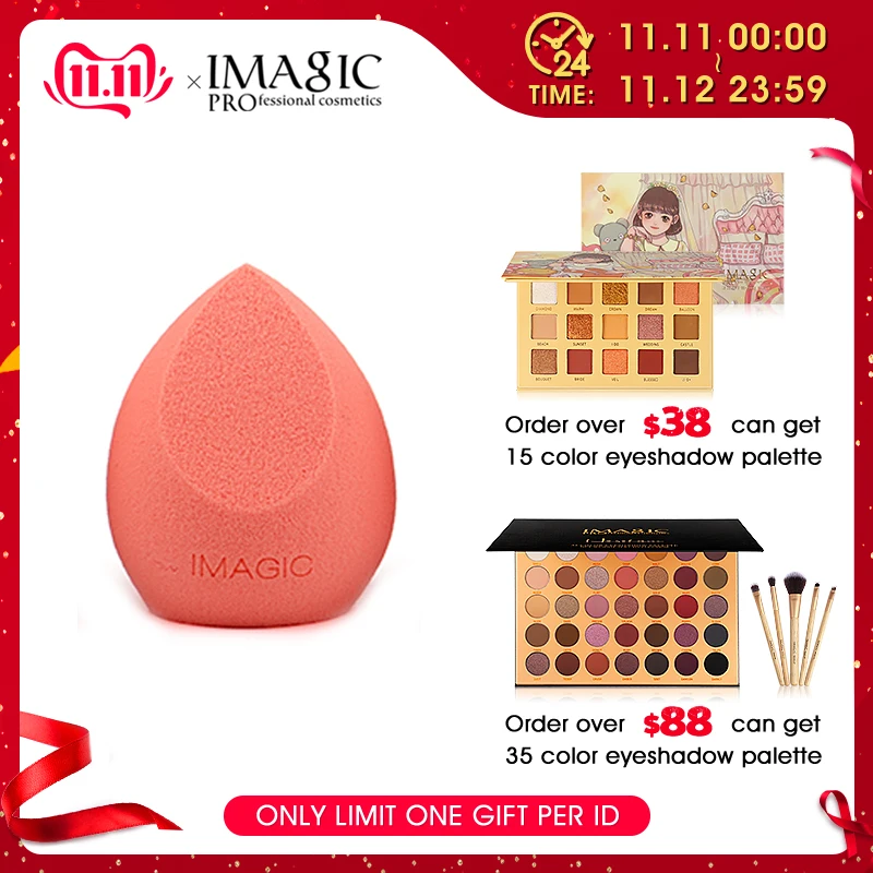 

IMAGIC 1pc Makeup Foundation Powder Sponge Cosmetic Puff Flawless Powder Smooth Beauty Makeup Sponge Beauty Tools