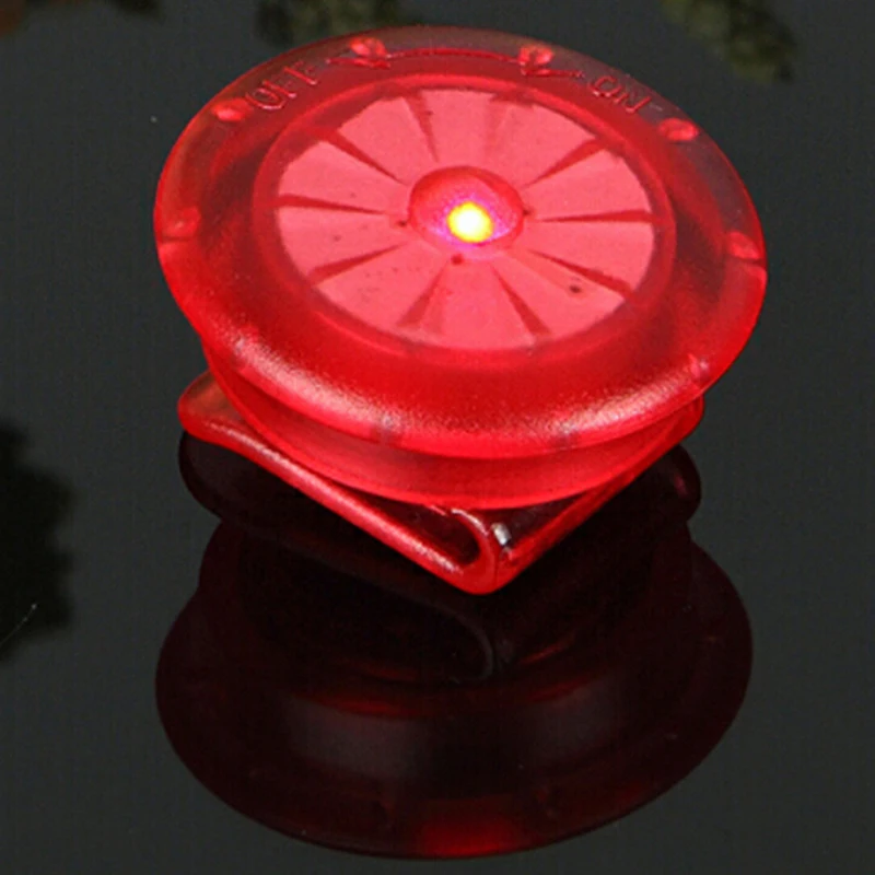 3 Colors New LED Luminous Shoe Clip Shoe Light Night Shining Flash Light Safety Warning Running Shoes /bags / Bicycle