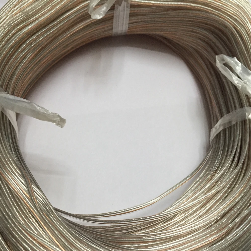 30AWG прозрачный двойной провод аудио светодиодный электронный игрушечный