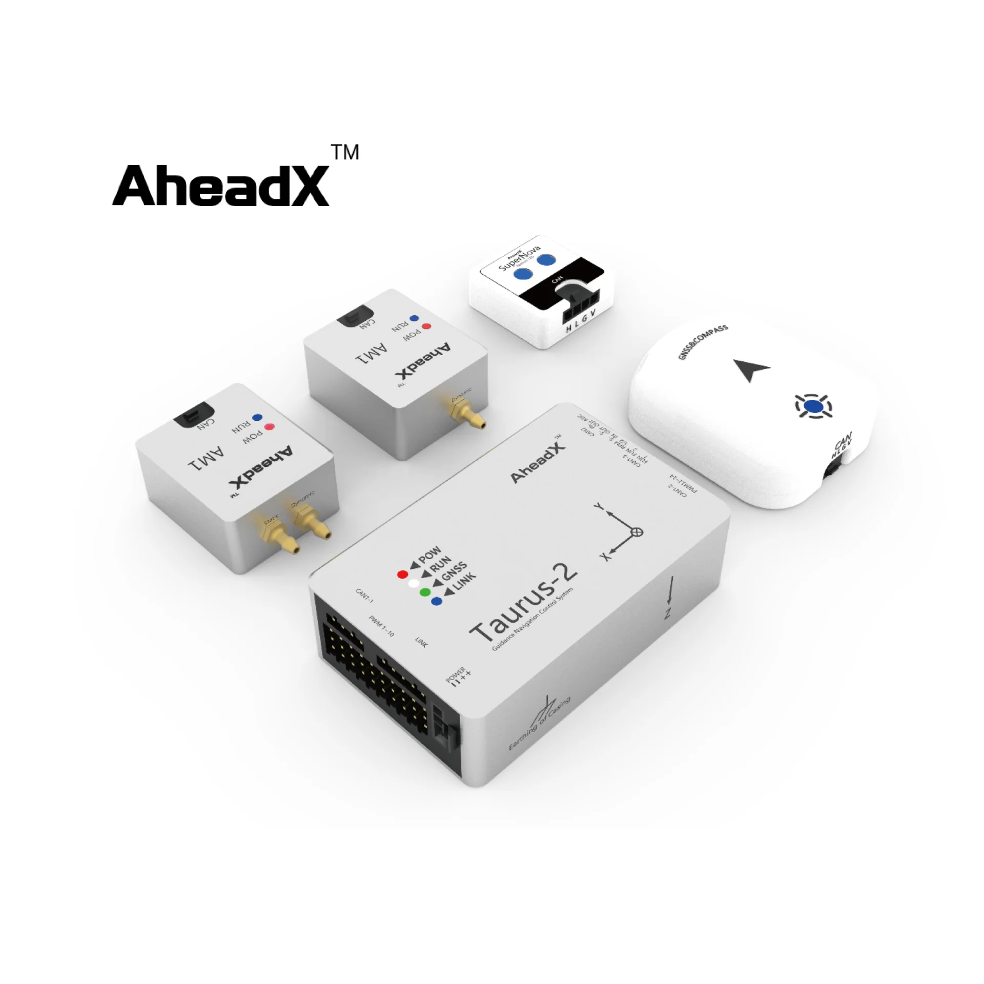 AheadX Taurus2 UAV Autopilot, Drone Flight Controller Kit, Guidance Navigation Control System