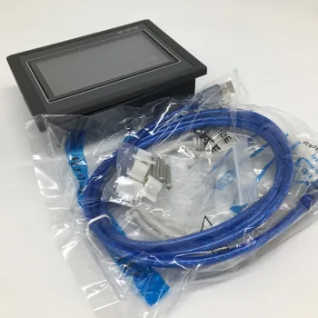 

4.3'' HMI PLC All-in-one Controller Touch Panel Relay Output 24 Digital 12DI 12DO Analog 4AI 2AO 0-10V 0-20MA Modbus FX2N