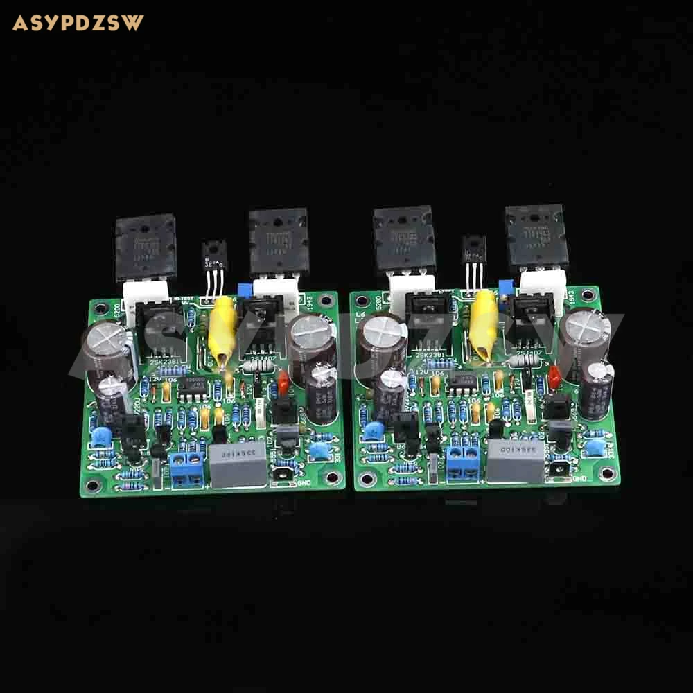 

2 PCS E210 A1943 C5200 modified version Power amplifier board Base on Accuphase 50--150W 8 ohm