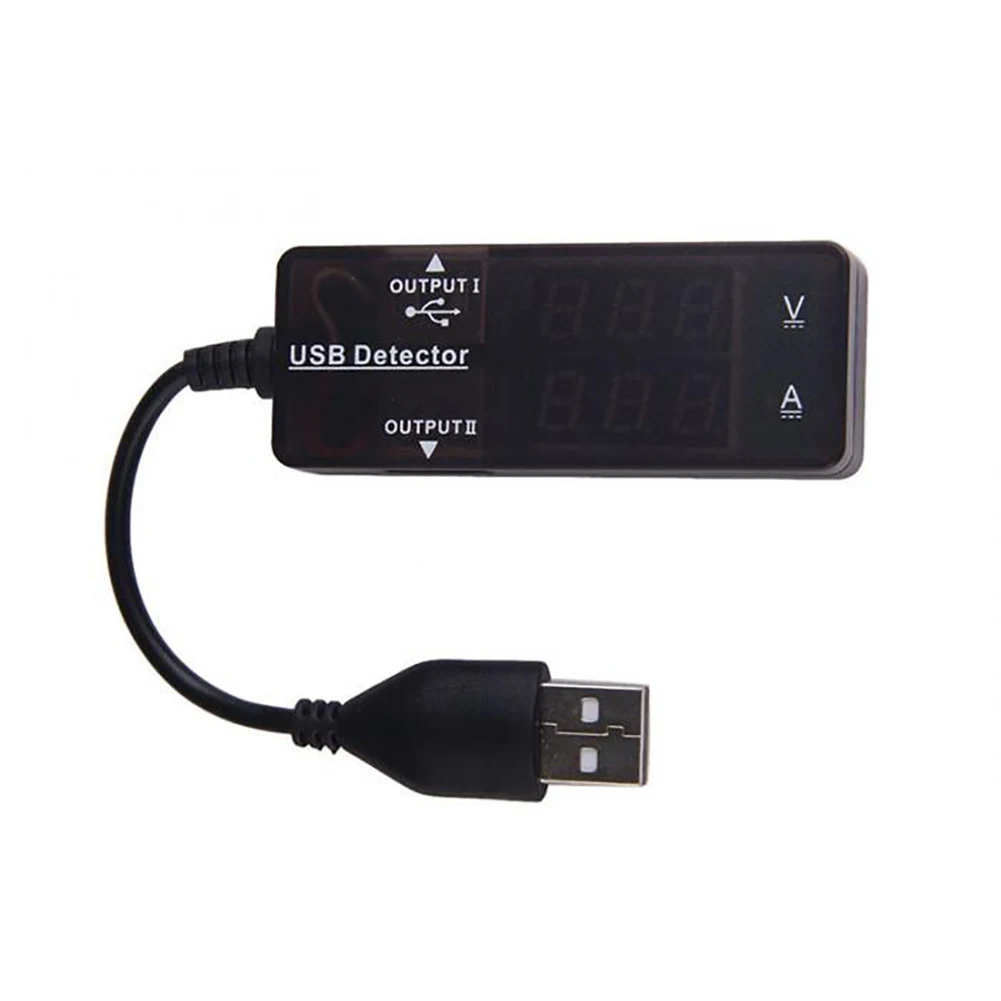Зарядное устройство емкость USB тестер напряжения Карманный индикатор заряда аккумулятора измерительный ток портативный светодиодный цифровой Высокочувствительный электрический