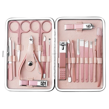 

Set Nail Clipper Set Stainless Steel Nail Scissors Pedicure Set Dead Skin Remover Pro Manicure Tools Nail Supplies