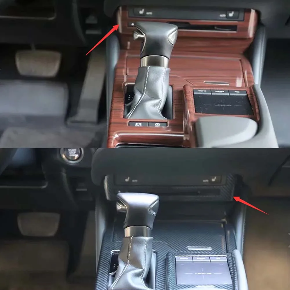 Для Lexus ES Автомобильная центральная консоль CD Панель рамка крышка наклейка интерьер авто аксессуар