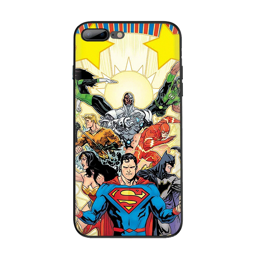 Чехол для телефона Wonder Woman Comics iPhone 7 8 6 6s Plus 11 Pro XR X XS Max роскошная задняя крышка