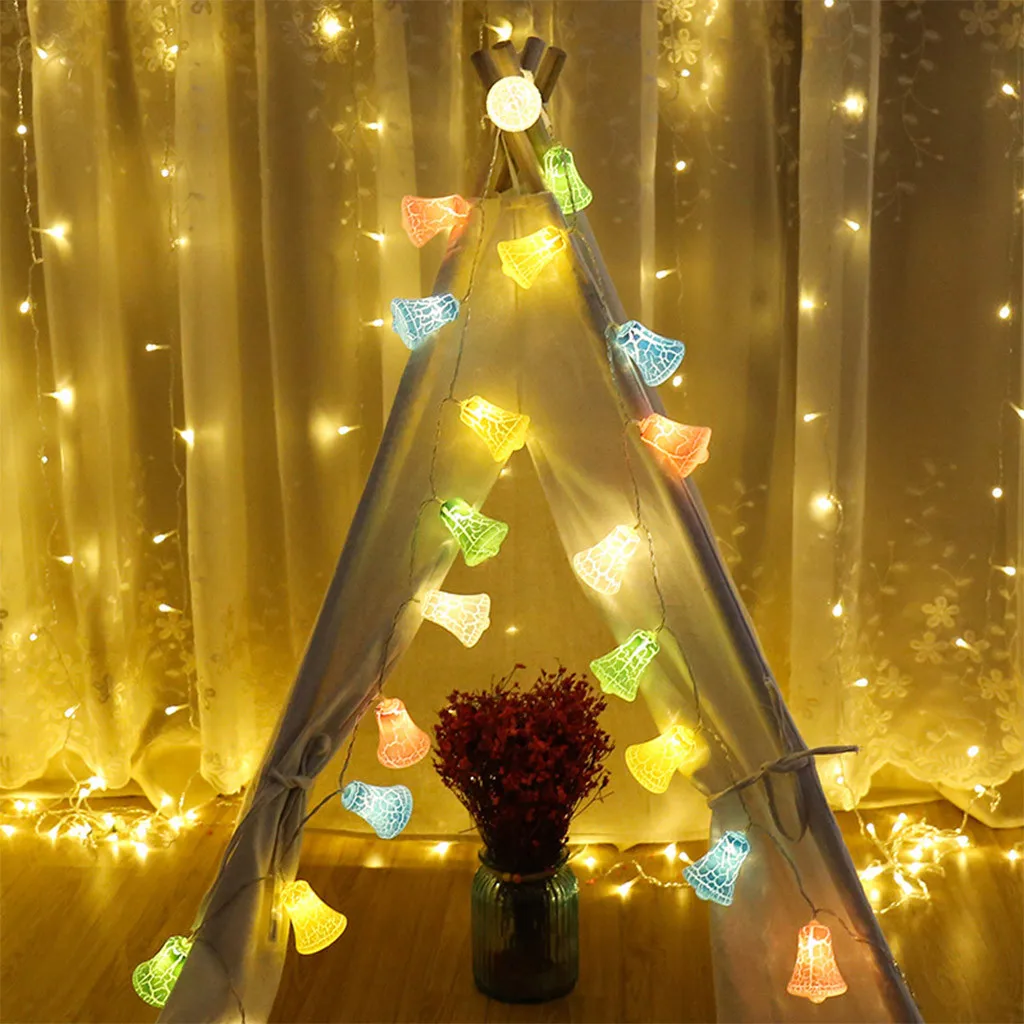 Crack Bell Decorative Light 3 Meter 20 LED Light String Home Decoration