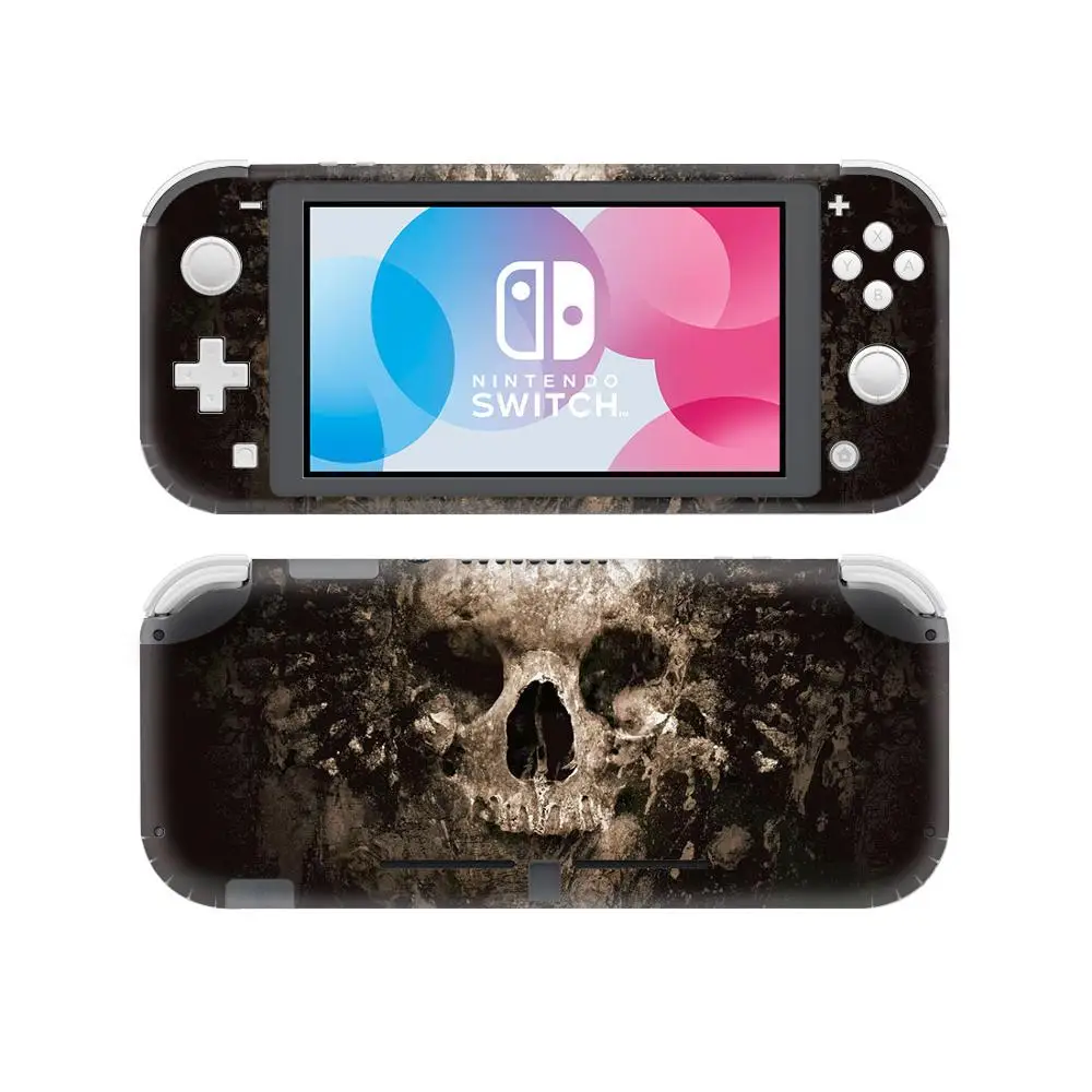 Серебристый NS NX аксессуары виниловая кожа Наклейка для nintendo Switch Lite Защитная крышка наклейка виниловая кожа для кожи наклейка s 0132 - Цвет: Серебристый